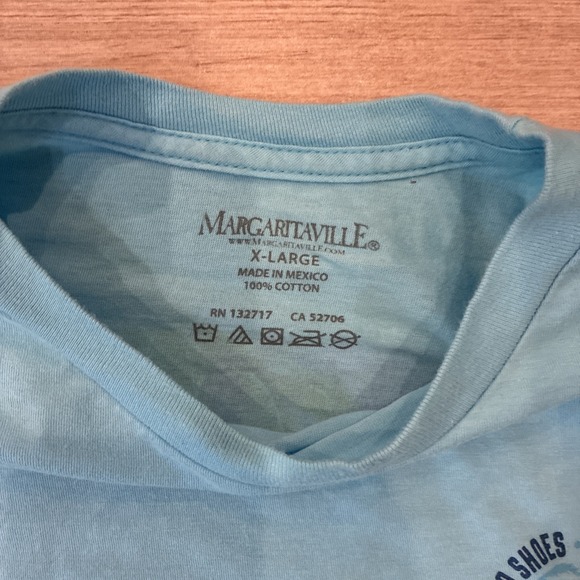 Margaritaville Destin Florida Men's T-shirt Blue X-Large - Picture 3 of 5